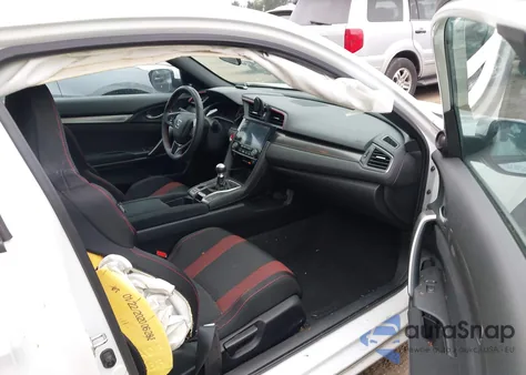 2020 Honda Civic Si Coupe из США, поврежденный, VIN 2HGFC3A59LH751595